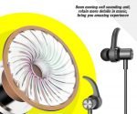 ⁦داكوم L15 سماعه بلوتوث رياضيه بها مايك للرد على المكالمات لون أحمر وأسود⁩ - الصورة ⁦7⁩