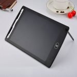 LCD Writing Tablet 8.5 Inch Doodle Pad Portable Electronic Writer Environmental Writing and Drawing Memo Board drawing and writing board with pen and one-click self-scanning Black Color - Image 2