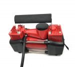 Air Compressors 2 cylinder for Car Tires, Bike Tires, Rubber Floater, Balls Works on Car Battery – AC 628A Red Color - Image 3