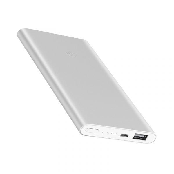 Original-10000mAh-Xiaomi-Power-Bank-2-Quick-600x600 Xiaomi Power Bank 5000mAh Ultra Slim Silver Color - Image 1