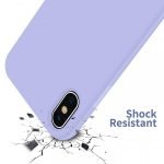 Back Cover For Iphone X - Purple - Image 7