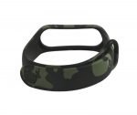 Bracelet silicone for Xiaomi 3 & Xiaomi 4 Watch Band army color - Image 3