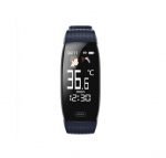 T5 Smart Bracelet with Body Temperature ECG Fitness Tracker Massages & Calls Compatible with Android and iOS Blue Color - Image 6