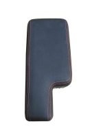 Car console and leather armrest two levels for storing things and three USB ports, background, different levels of hand rest while driving, suitable for all cars - CON-01 - Black Color - Image 6