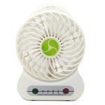 Portable Rechargeable Battery with Fan Lithium Battery - 1000mAh - Rechargeable 3 Speeds