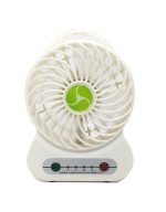Portable Rechargeable Battery with Fan Lithium Battery - 1000mAh - Rechargeable 3 Speeds