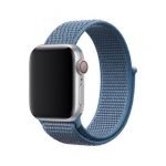 Bracelet Nylon 42mm For Apple Watch Cape Cod Blue Color - Image 3