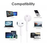 Earphone Headphone With Remote & Mic Plug and Play - Image 3