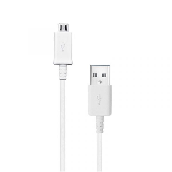esdrhysetd-600x600 Samsung Micro-USB Cable 1.5m Charging and Data transfer white Color - Image 1