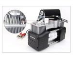 Air Compressors 2 cylinder for Car Tires, Bike Tires, Rubber Floater, Balls Works on Car Battery – AC 628A Silver Color - Image 4