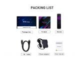 Android Smart TV Box H96 MAX 4GB / 64GB Android 9.1 Ultra 4K WiFi – LAN – Bluetooth – USB – HDMI – Card Slot - Image 3