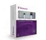 Reman 1.2m USB Charge Sync Cable For Micro USB White Color - Image 2