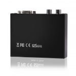 VGA to HDMI Converter Box - VGA & Audio to HDMI Video with Power Adapter - Black - Image 3