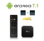 اندرويد تي في بوكس X96mini رامات 2جيجا – ذاكرة 16جيجا اندرويد 7.1 بلوتوث 4.0 -واي فاي – منفذ لكارت الذاكرة-USB
