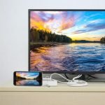 ⁦كابل HDMI & HDTV يشبك ويشحن مباشرة بدون اى اعدادات للايفون والاندرويد والتيب سي 3 في 1⁩ - الصورة ⁦7⁩