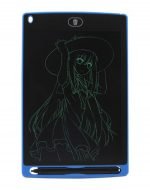 LCD Writing Tablet 8.5 Inch Doodle Pad Portable Electronic Writer Environmental Writing and Drawing Memo Board drawing and writing board with pen and one-click self-scanning Blue Color - Image 5