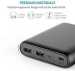 Anker Power Bank 10400mAh Power Core Plus Quick Charge Technology Black Color - Image 2