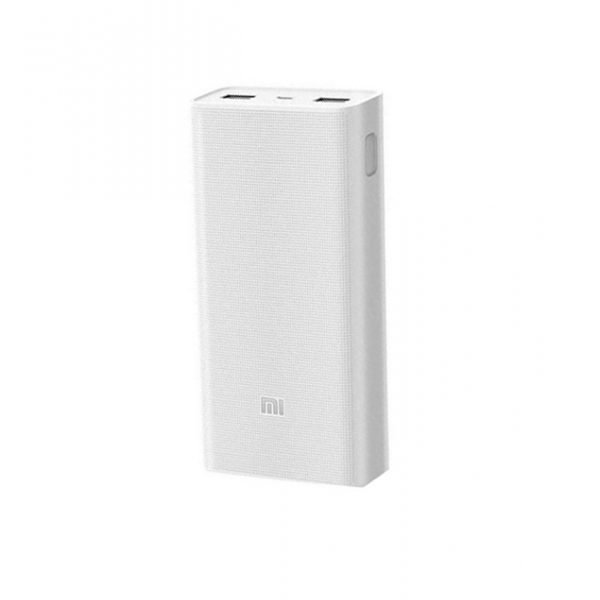 Xiaomi Power Bank 20000mAh 2 USB Ports White Color