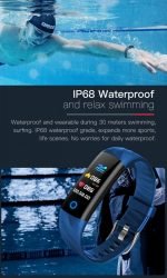 S5 Smart Watch Touch Screen Compatible with Android and iOS blue Color - Image 3