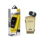 UKELILI UK-890 Single Wireless Bluetooth Earphone for IPhone & Andriod Gold Color - Image 3