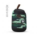 K37 Bluetooth Mini Portable Speaker With Calling – FM Radio – USB- Card Slot Compatible With All Devices Army Color - Image 5