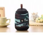 K37 Bluetooth Mini Portable Speaker With Calling – FM Radio – USB- Card Slot Compatible With All Devices Army Color - Image 3