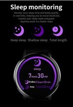 T4 Smart Watch Touch Screen Compatible with Android and iOS - Black - Image 6