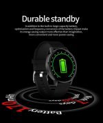 T4 Smart Watch Touch Screen Compatible with Android and iOS - Black - Image 5
