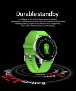 T4 Smart Watch Touch Screen Compatible with Android and iOS - Grass Green - Image 4