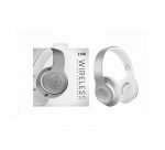 L150 Wireless Bluetooth Headset – Microphone – FM Radio – Memory Card Slot – Foldable Compatible with mobile and computer Silver color - Image 2