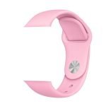 Bracelet silicone 42mm For Apple Watch Pink Color