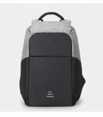 Bag Back for Laptop with USB charging port Anti Theft & Water Gray & Black Color