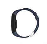 T5 Smart Bracelet with Body Temperature ECG Fitness Tracker Massages & Calls Compatible with Android and iOS Blue Color - Image 2
