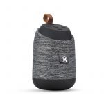 K37 Bluetooth Mini Portable Speaker With Calling – FM Radio – USB- Card Slot Compatible With All Devices Gray Color - Image 5