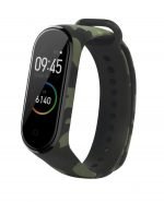 Bracelet silicone for Xiaomi 3 & Xiaomi 4 Watch Band army color - Image 2