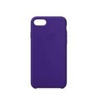 3D Silicon Back Cover For Apple IPhone 8 Plus – Dark Purple