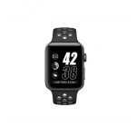 Bracelet silicone 38mm For Apple Watch Black & Gray Color - Image 4