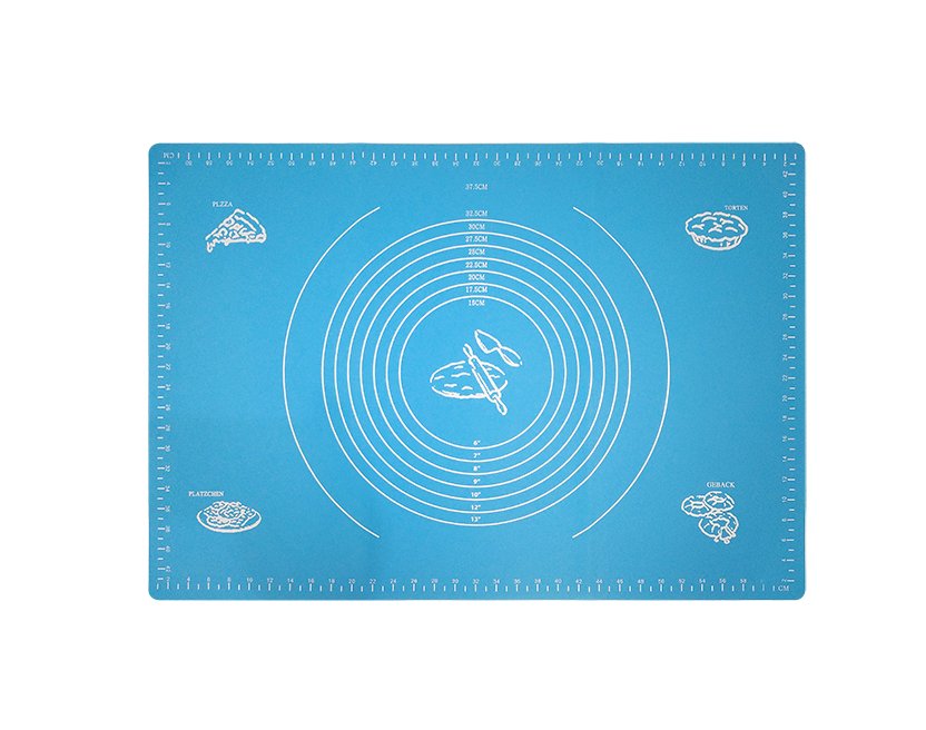 smart Silicone Baking Mat & Pizza - 45 x 64 cm - Blue - Image 1
