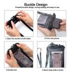 Waterproof Pouch Quality Case – Clear - Image 6