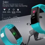 Y5 Smart Watch Touch Screen Compatible with Android and iOS Turquoise Color - Image 2