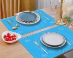 Silicone Baking Mat & Pizza - 45 x 64 cm - Blue - Image 3