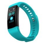 Y5 Smart Watch Touch Screen Compatible with Android and iOS Turquoise Color - Image 5