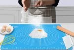 Silicone Baking Mat & Pizza - 45 x 64 cm - Blue - Image 7