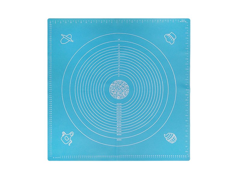 smart Silicone Baking Mat & Pizza - 70 x 70 cm - Blue - Image 1