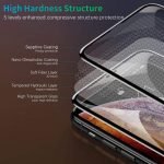iPhone X / XS Privacy Screen Protector Anti Glare Anti Scratch - Image 3