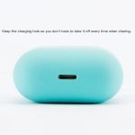 Protective Silicone AirPods Case separate head Turquoise Color - Image 5