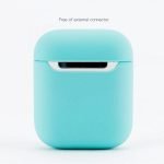 Protective Silicone AirPods Case separate head Turquoise Color - Image 4