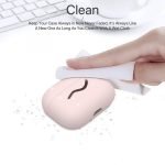 Protective Silicone AirPods Pro Case separate head Pink Sand Color - Image 4