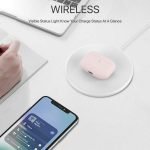 Protective Silicone AirPods Pro Case separate head Pink Sand Color - Image 2