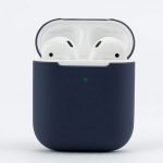Protective Silicone AirPods Case separate head Dark Blue Color - Image 5